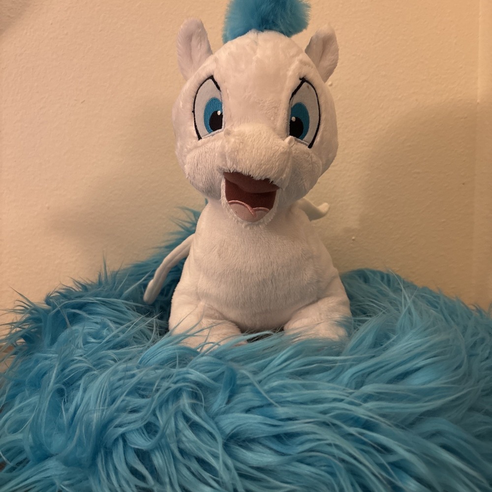 Disney Hercules Long Tail Pegasus 14 Inch Medium Plush With 40" Tail